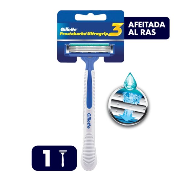 Exhibidor Con 24 Rastrillos Prestobarba Ultragrip 3