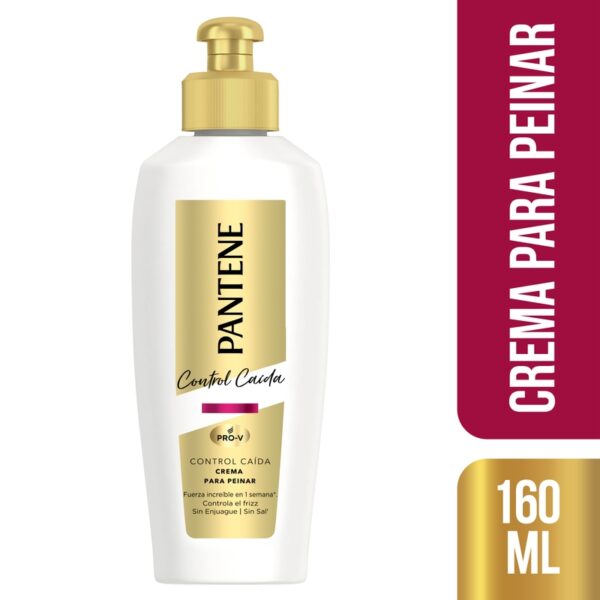 Crema Para Peinar Pantene Control Caida 160ml