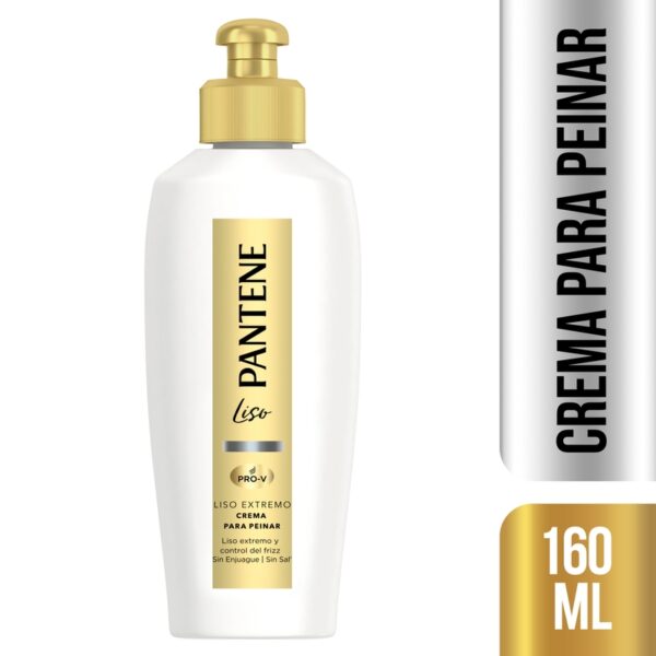 Crema Para Peinar Pantene Liso Extremo 160ml