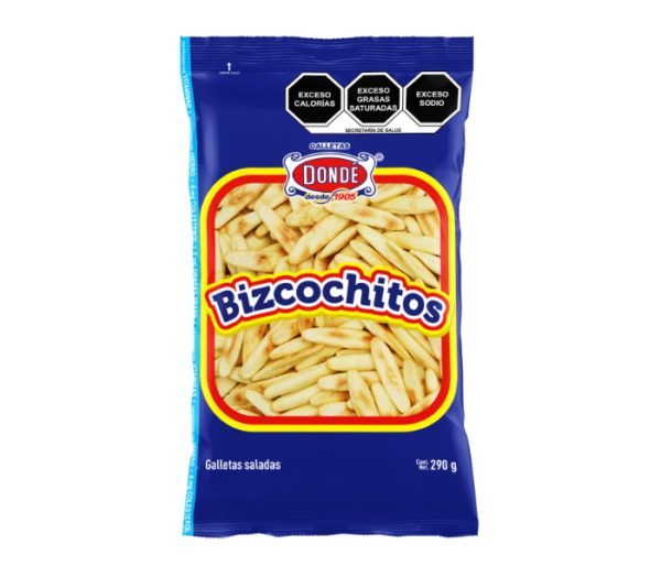 Galletas Bizcochitos Dondé 290gr (Caja con 10pz)