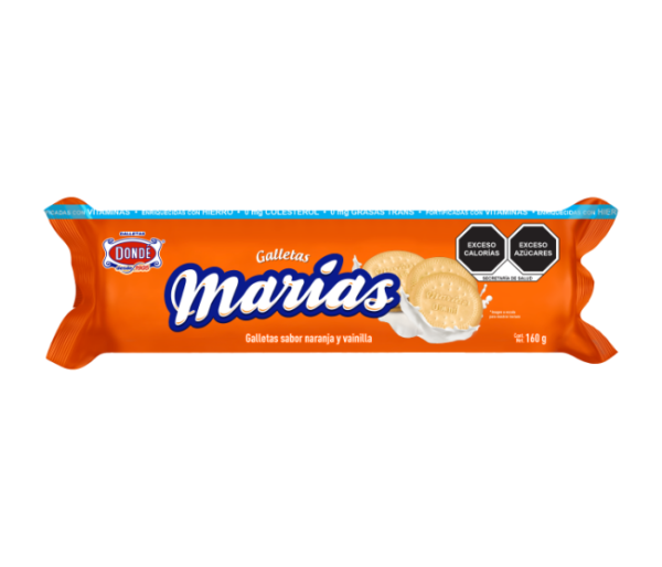 Galletas Marias Dondé 160gr (Caja con 20pz)