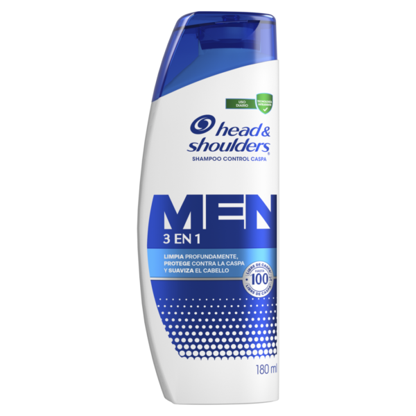 Shampoo Head & Shoulders 3 En 1 Men 180ml