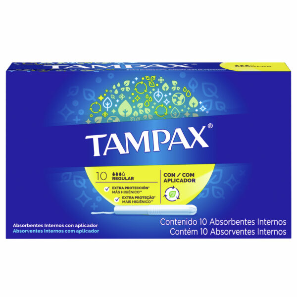 Tampax CEF Regular 10 Aplicadores