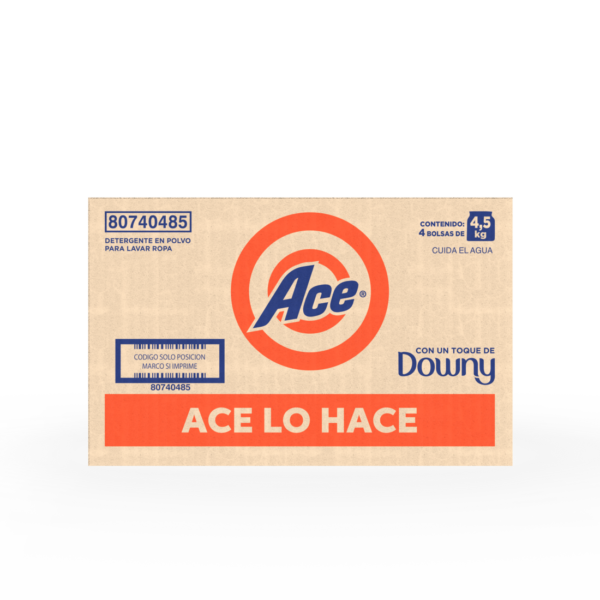 Detergente Ace con Downy 4.5kg