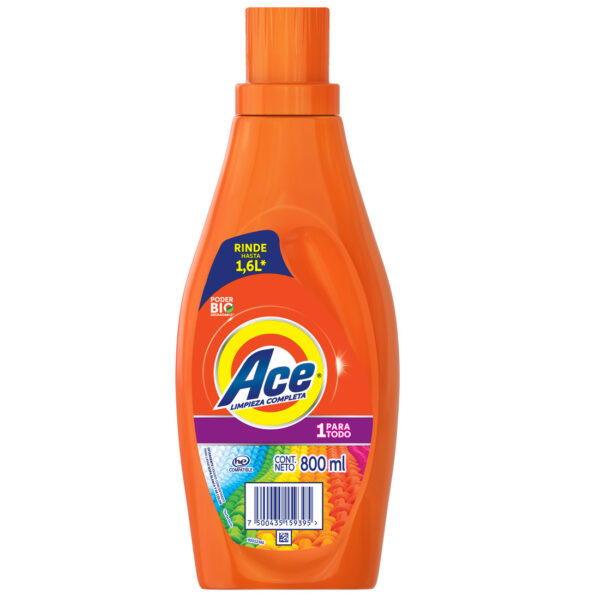 Detergente Liquido Ace 800ml