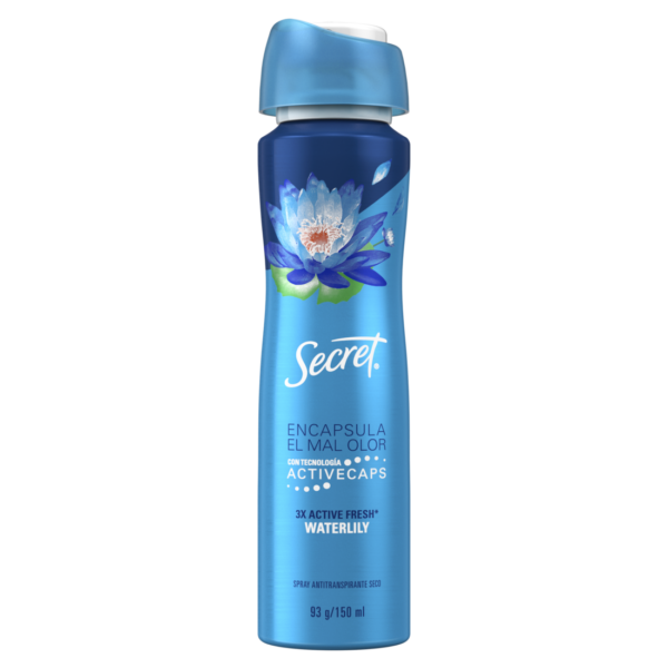 Desodorante Secret Spray Waterlily 93gr